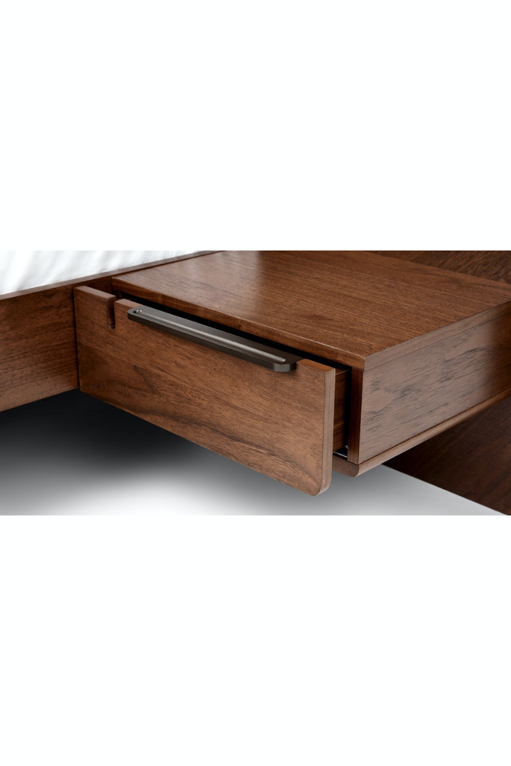 Avey Double Bed With Side Tables