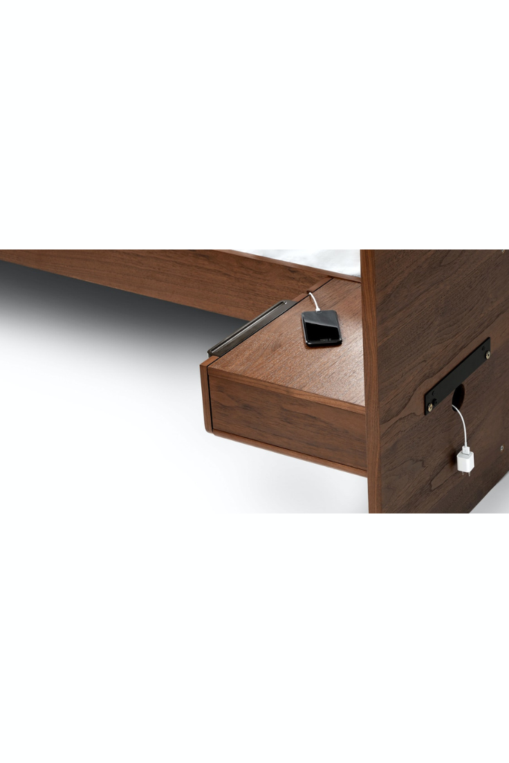 Avey Double Bed With Side Tables