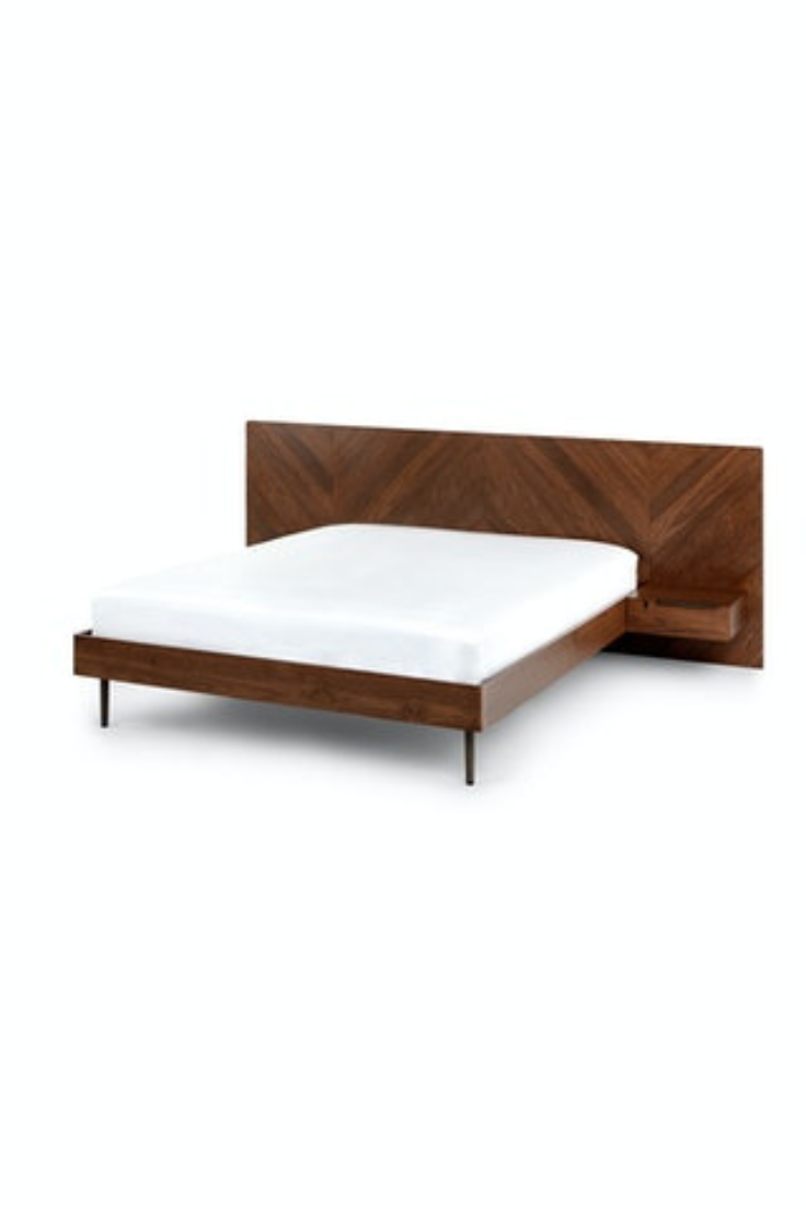 Avey Double Bed With Side Tables