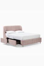 Willow Upholstered Bed with Storage