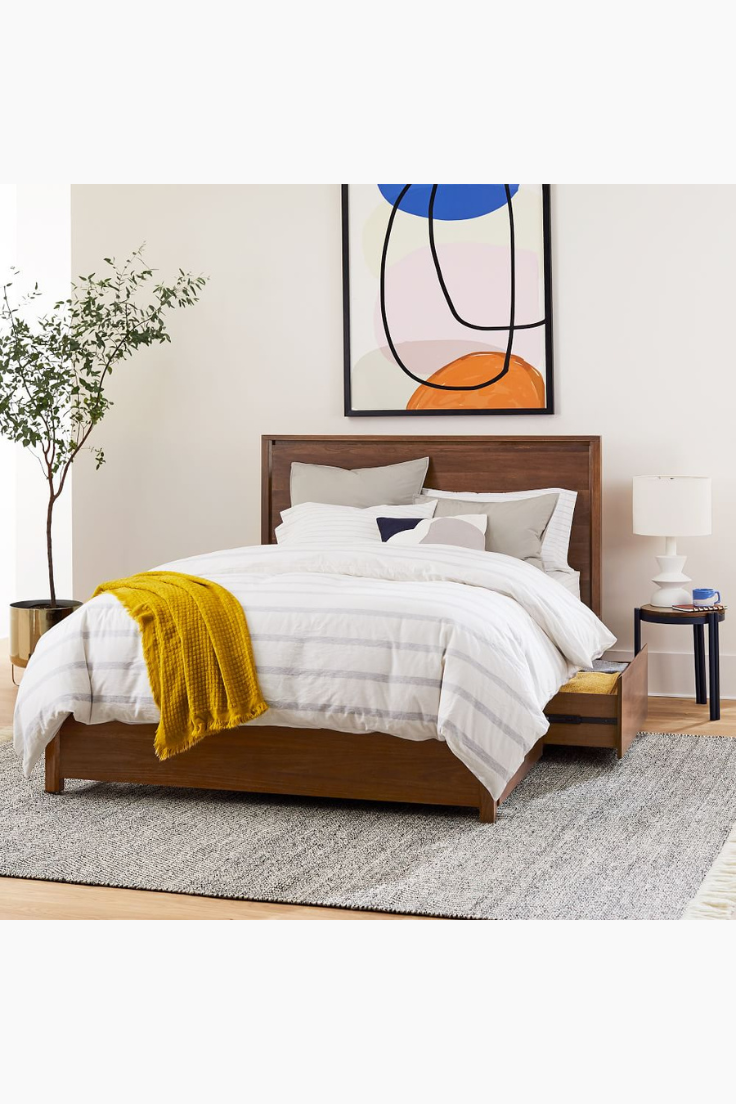 Emilia Double Bed with Double Storage