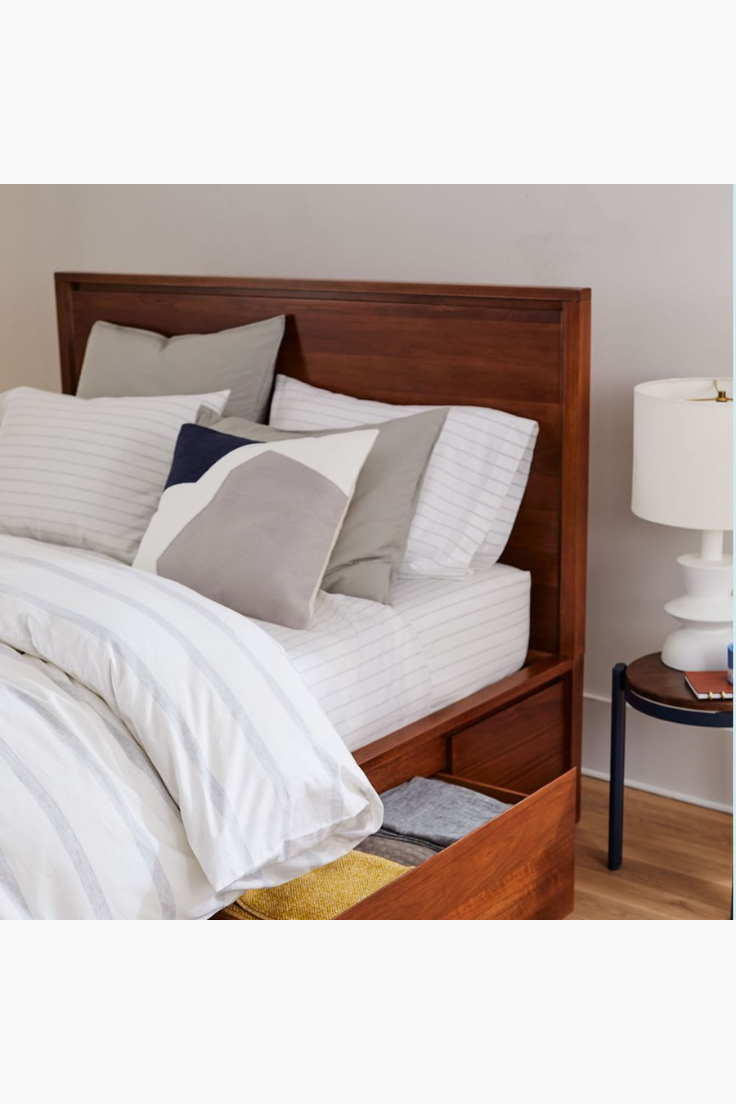 Emilia Double Bed with Double Storage