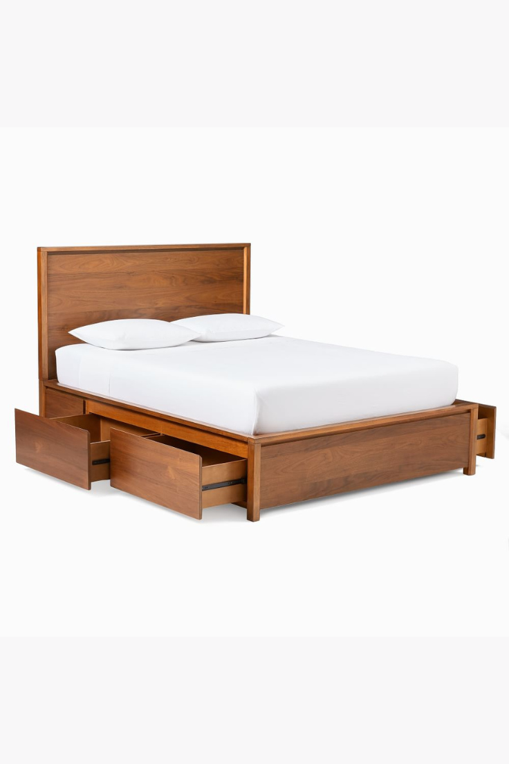 Emilia Double Bed with Double Storage