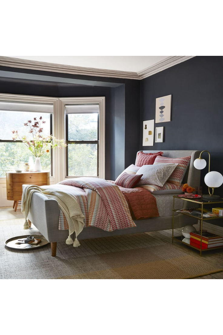 Janine Upholstered Bed