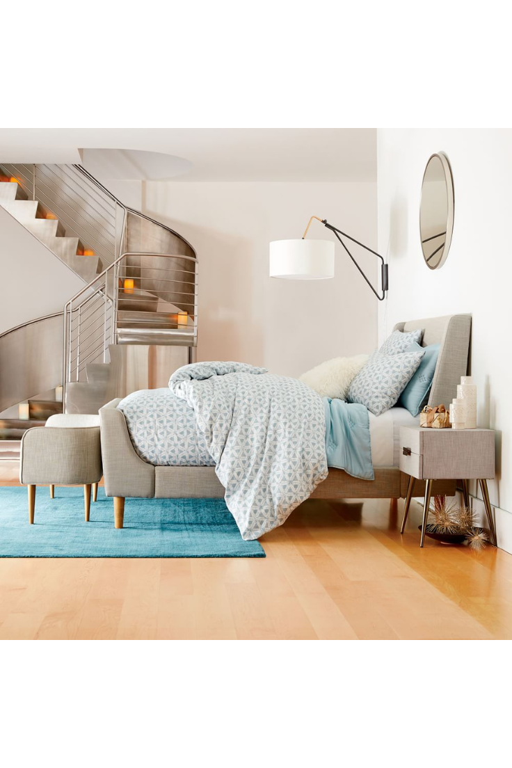 Janine Upholstered Bed