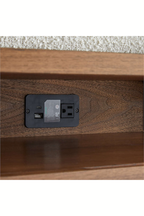 Alumiyano Upholstered Double Bed with Side Tables