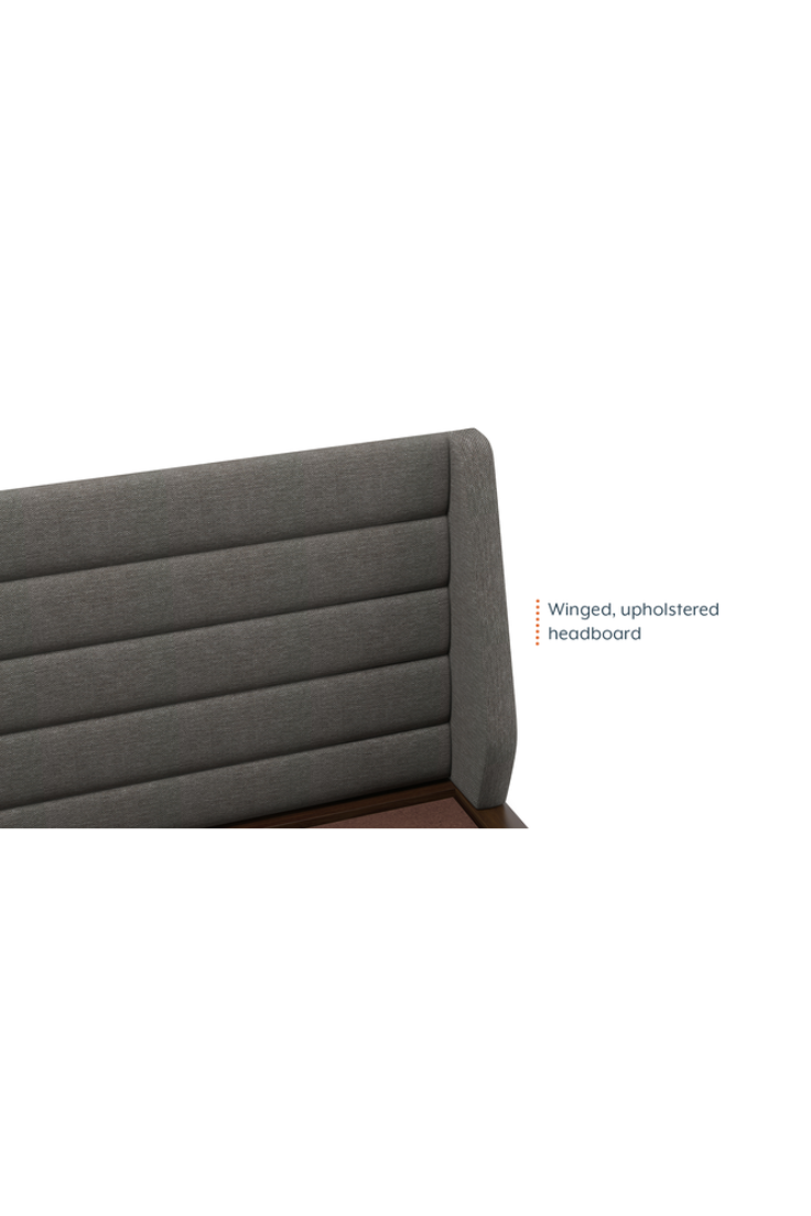 Terikashi Upholstered Double Bed