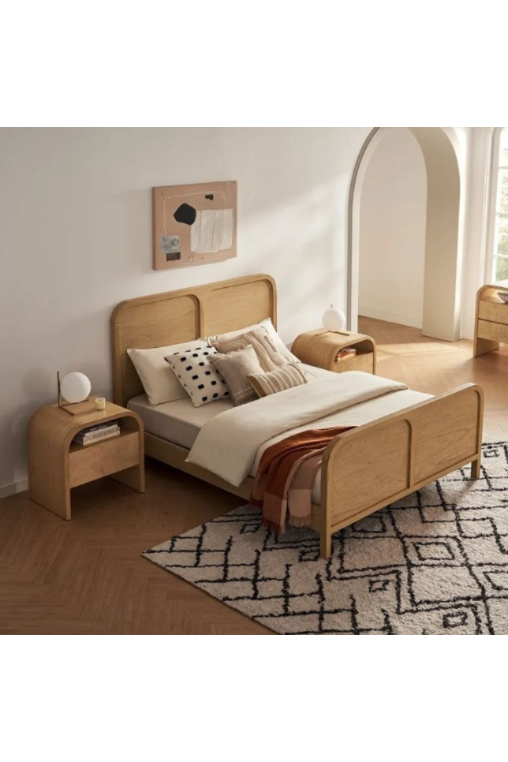 Nordic Curve Edge Bed Set