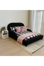 Lotyem Upholstered  Bed in Boucle