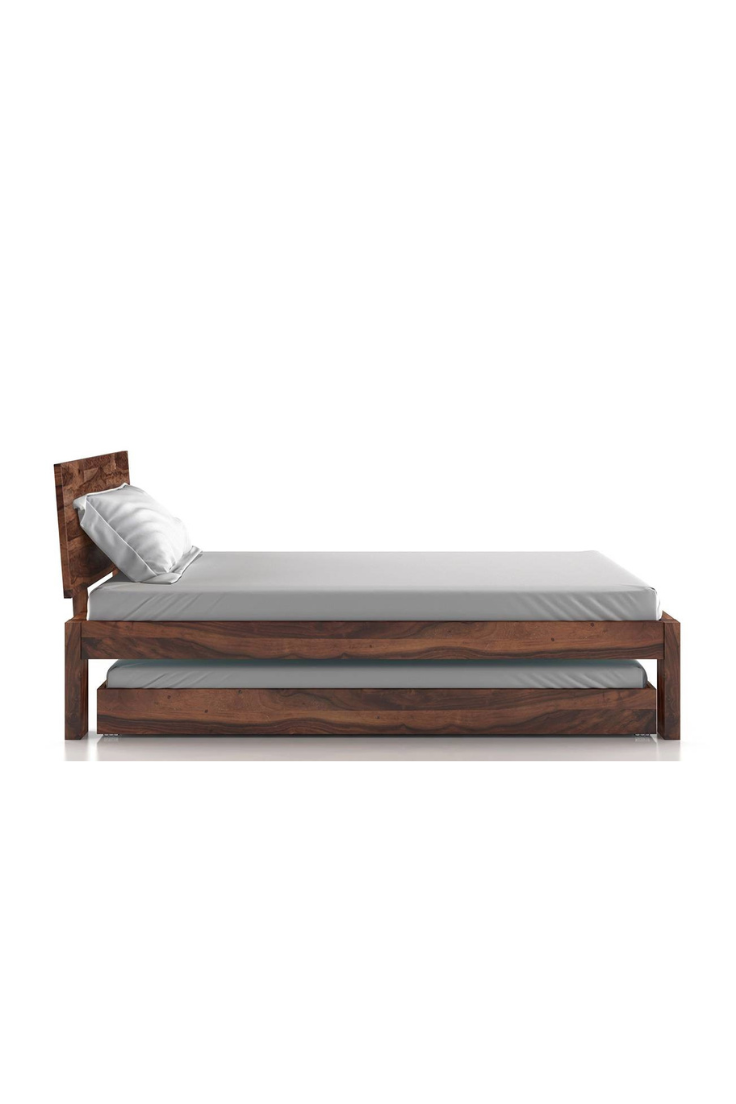 Cortes Single Bed in Pure Wood