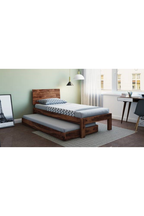 Cortes Single Bed in Pure Wood
