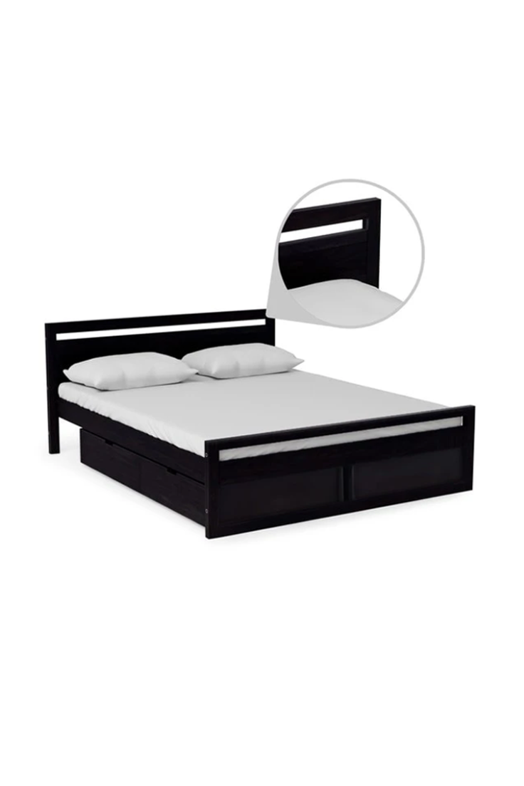 Roche Double Bed with Dual Storage