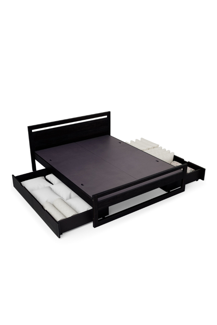 Roche Double Bed with Dual Storage