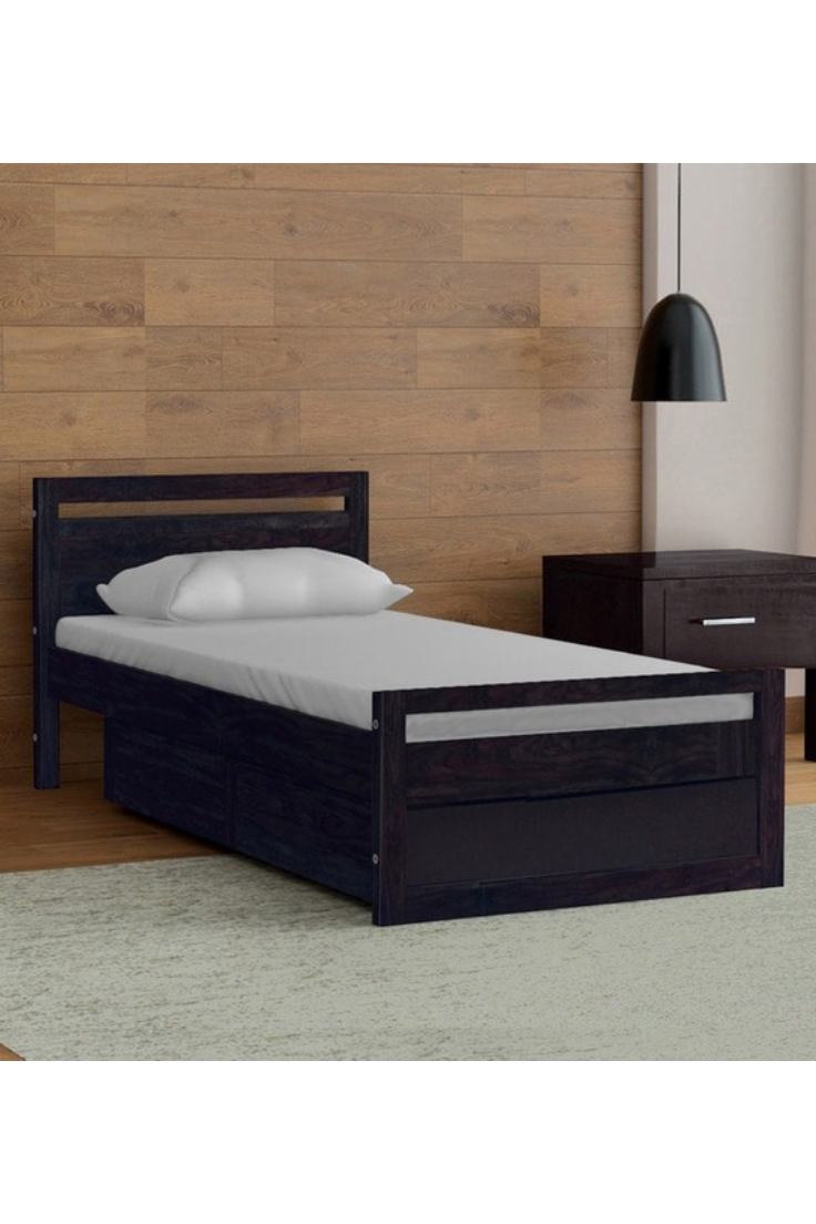 Grace Solid wood Bed with Storage