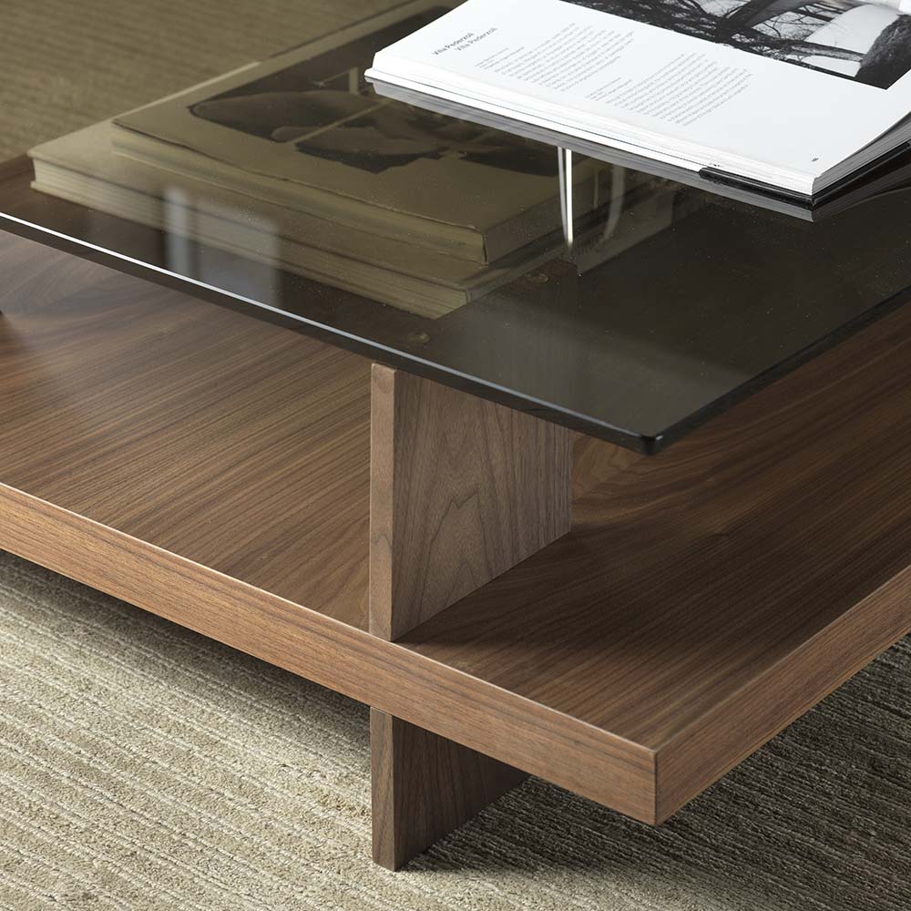 Caricara Glass Coffee Table