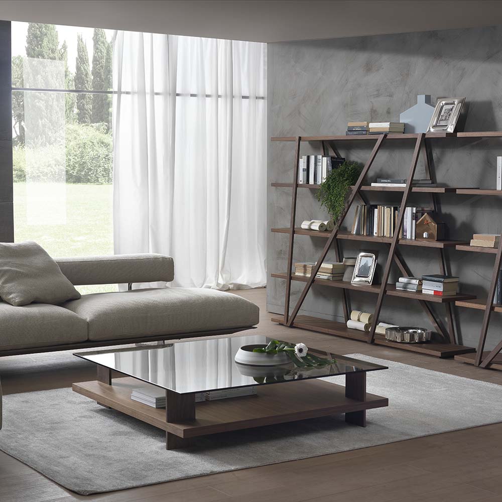 Caricara Glass Coffee Table