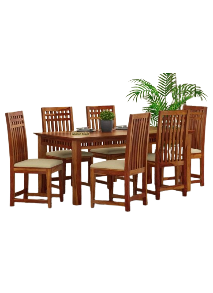 Solid Sheesham Wood Dinning Table Set