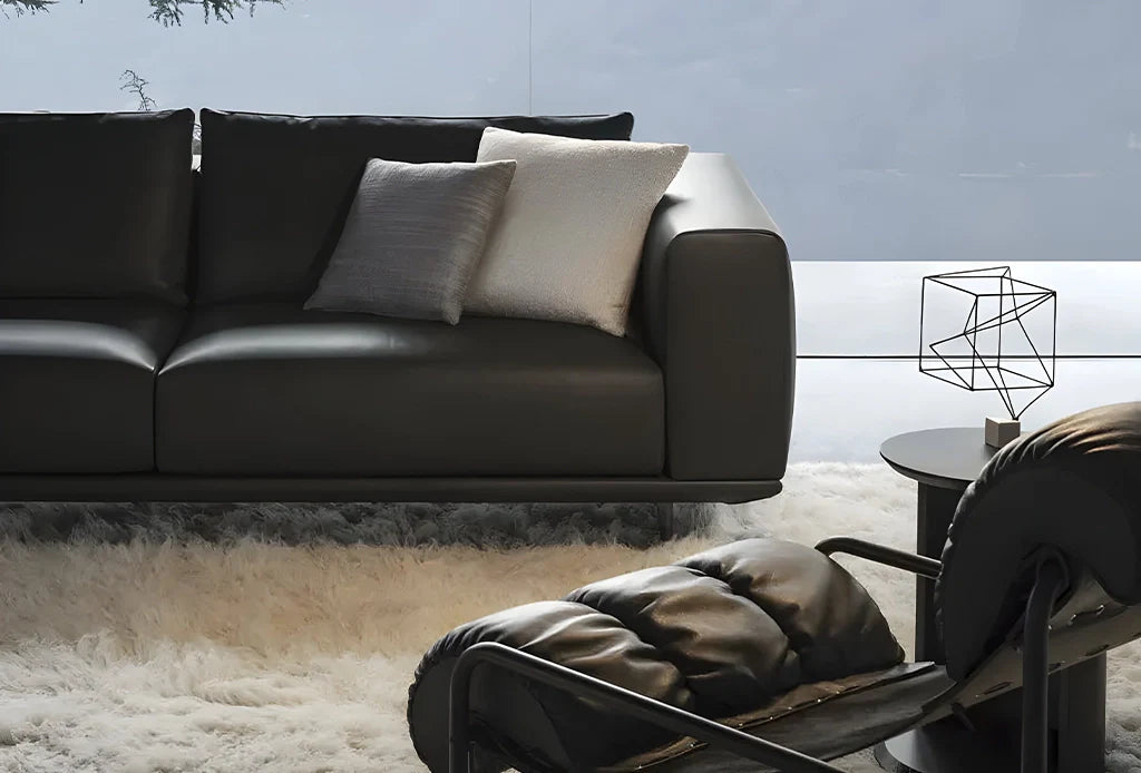 4 Seater Leatheriate Sofa