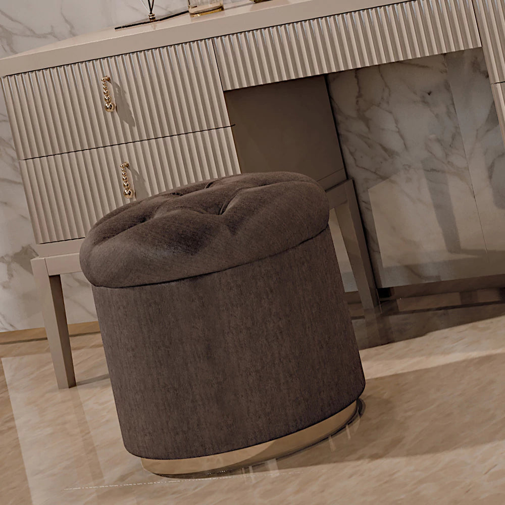 Luxury 5 Drawer Deco Dresser Set