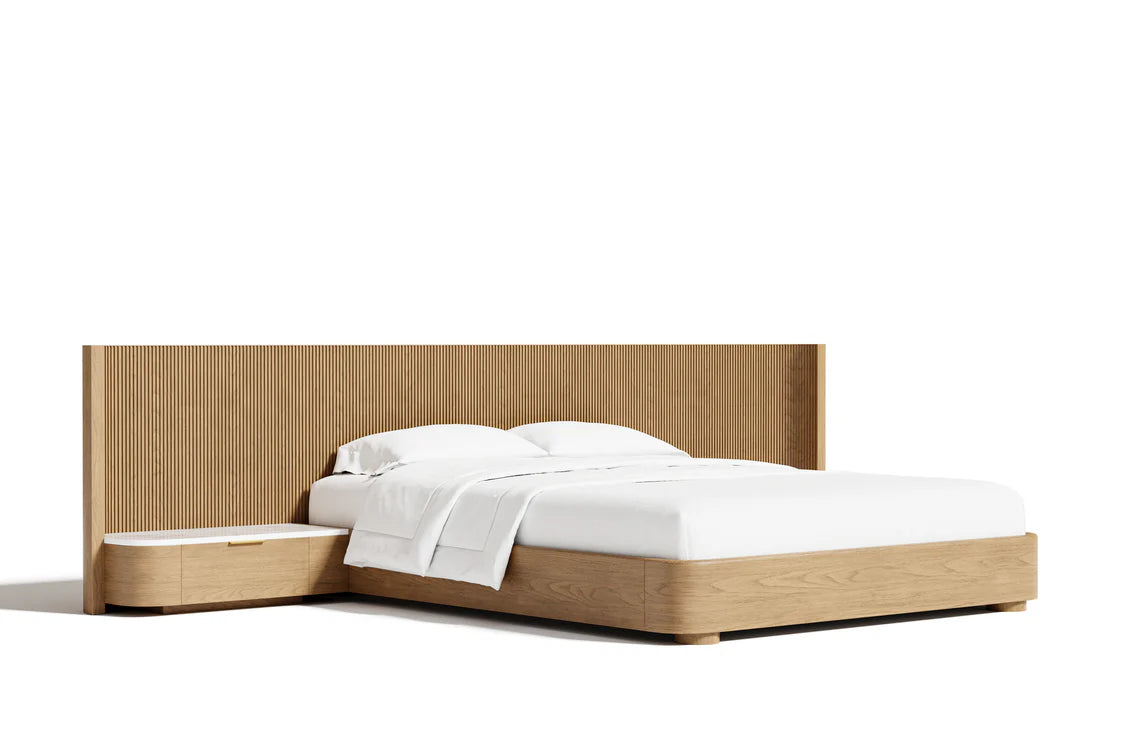 Velvora Panel Bed Set