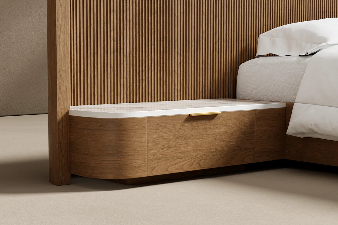 Velvora Panel Bed Set