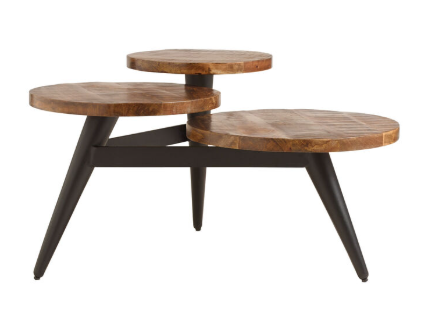 Trivia Round Coffee Table