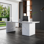 Alberro White Exective Table