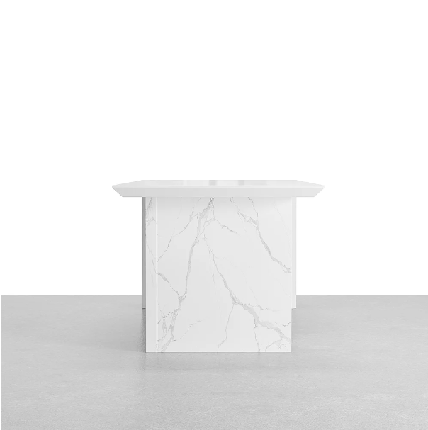 Alberro White Exective Table