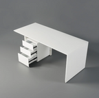 Alberro White Exective Table