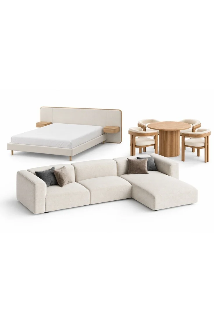 Romano Bed Set Bundle