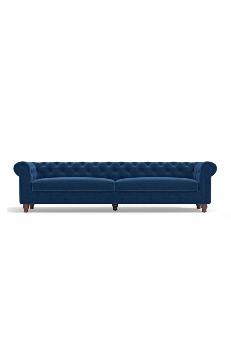 Valerie 4 Seater Sofa - Saphire Blue
