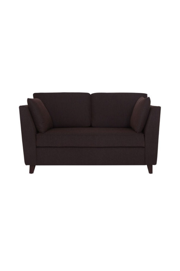 Mauk 2 Seater Sofa - Mohagony Brown