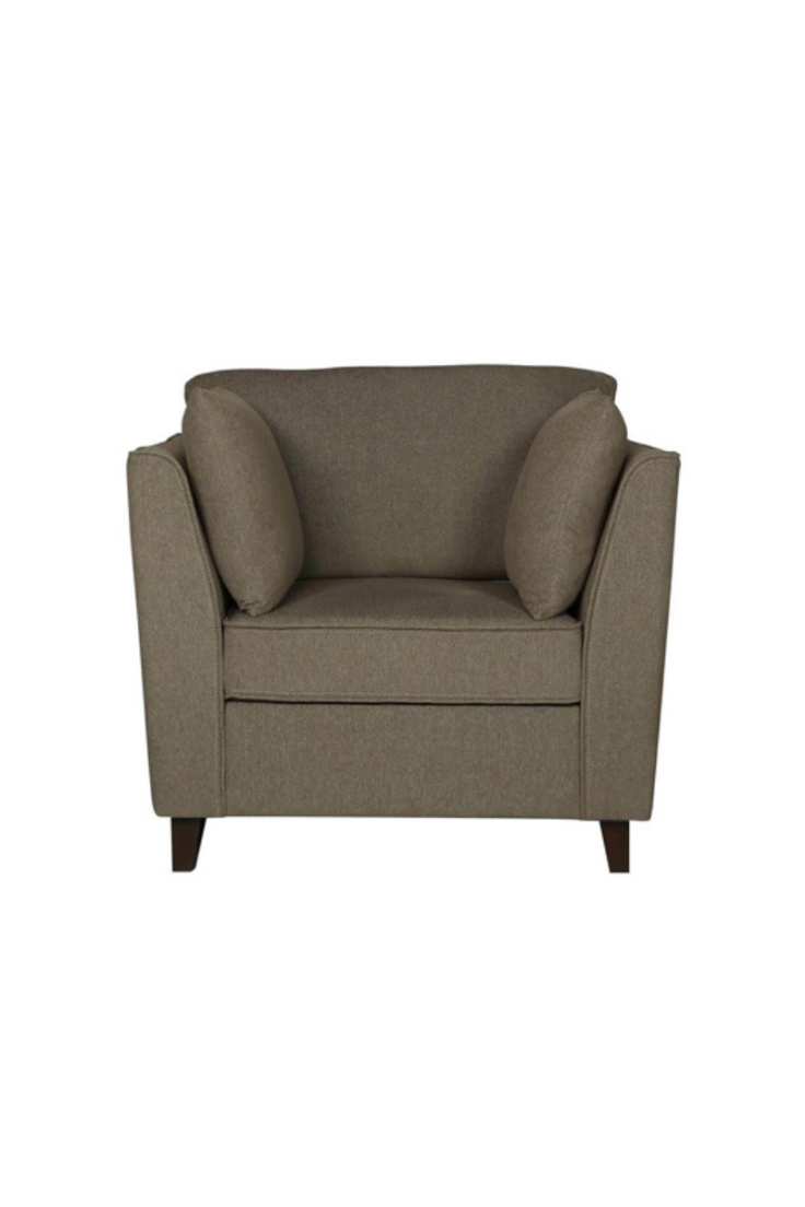 Mauk 1 Seater Sofa - Gray Beige