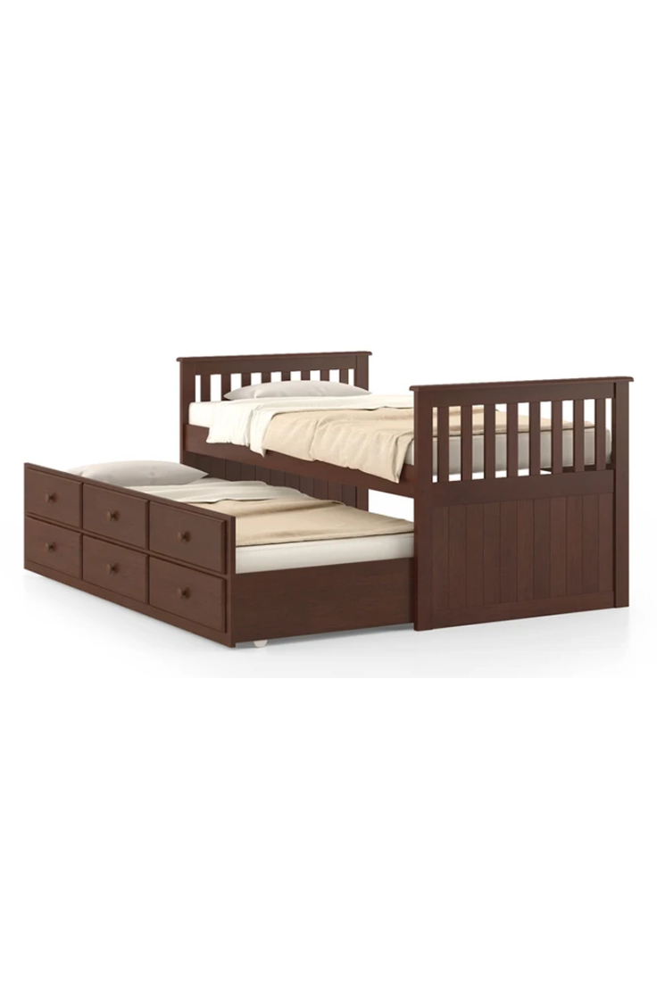 Bartlett  Bed in Pine Wood