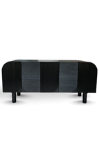 Aurelia Ribbed Console Black