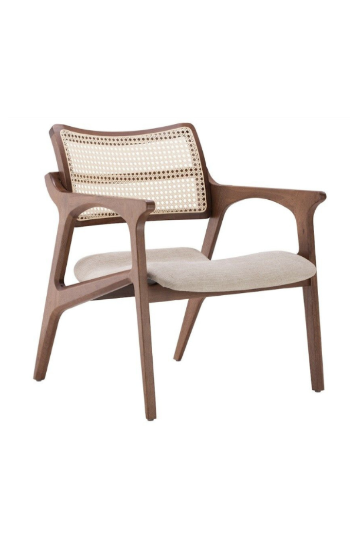 Draven Cane Lounge Chair