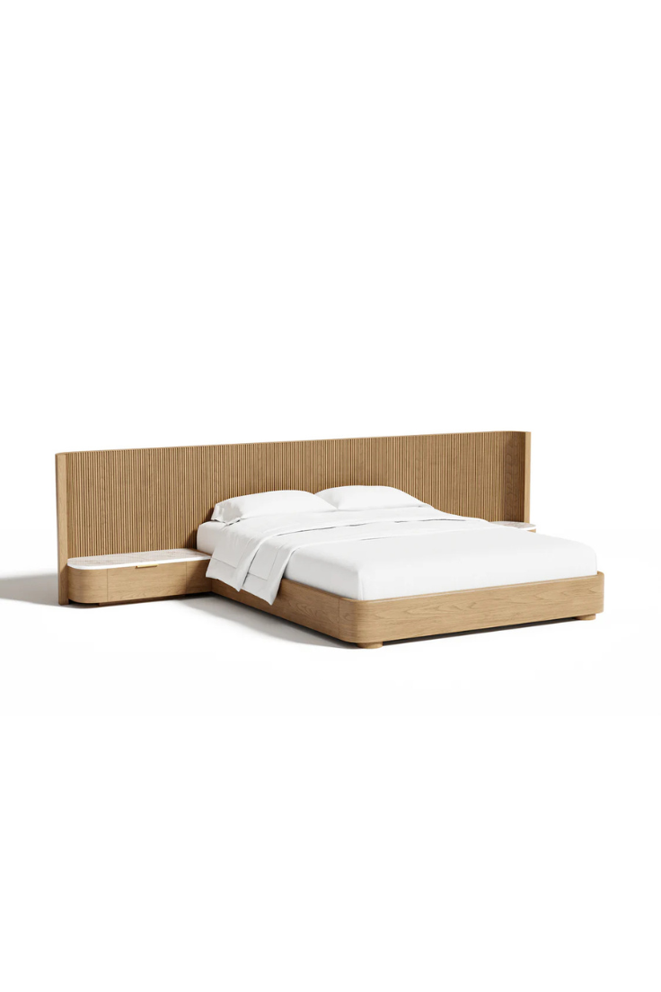 Velvora Panel Bed Set