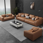 Collory Leatherite Sofa Set