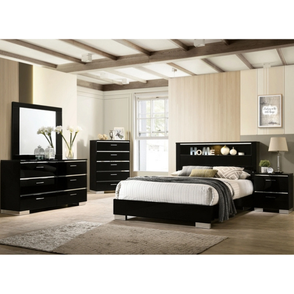 Lofa Contemporary Bed Set