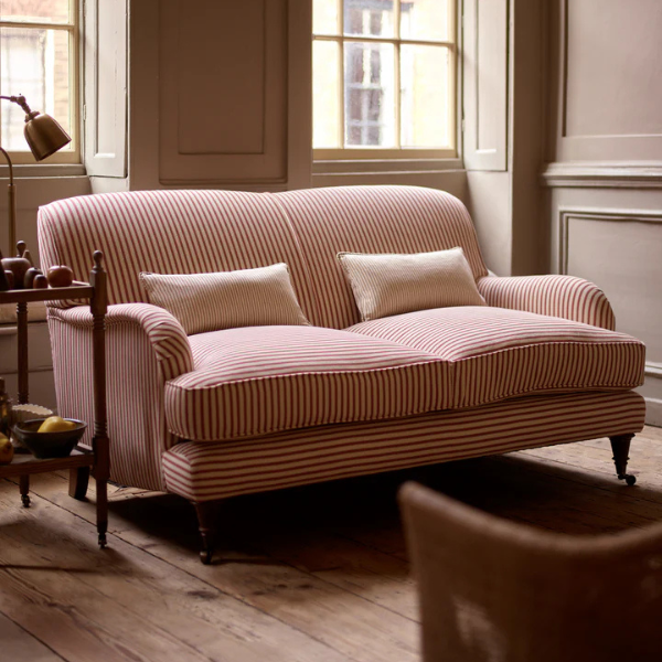 Allington Red Strip Double Seater