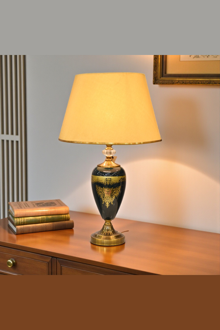 Wickglow Table lamp Pair