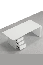 Alberro White Exective Table