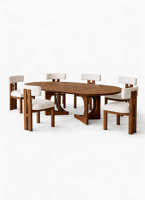Belluzo Dinning Table with Chairs