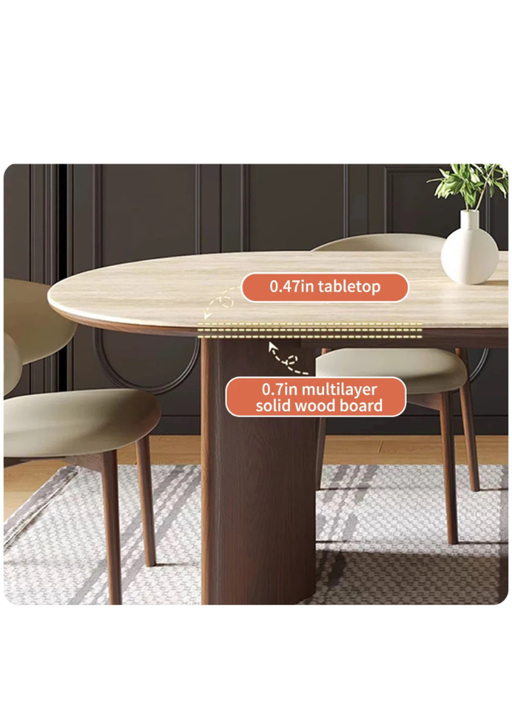 Suzzie Dinning Table with Chairs