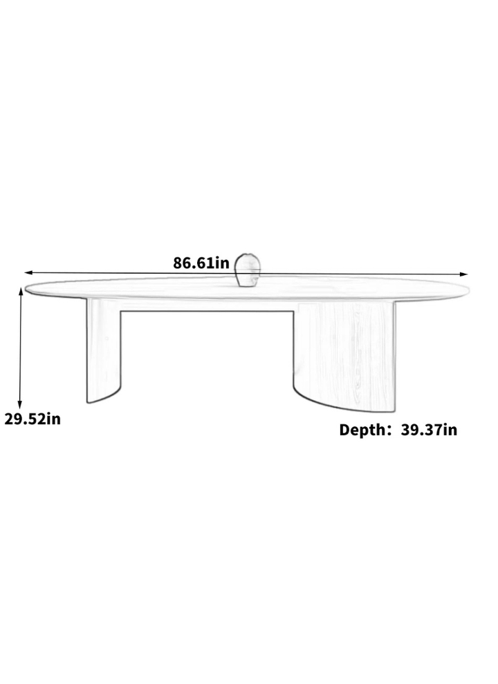 Trapezia Dinning Table with Chairs