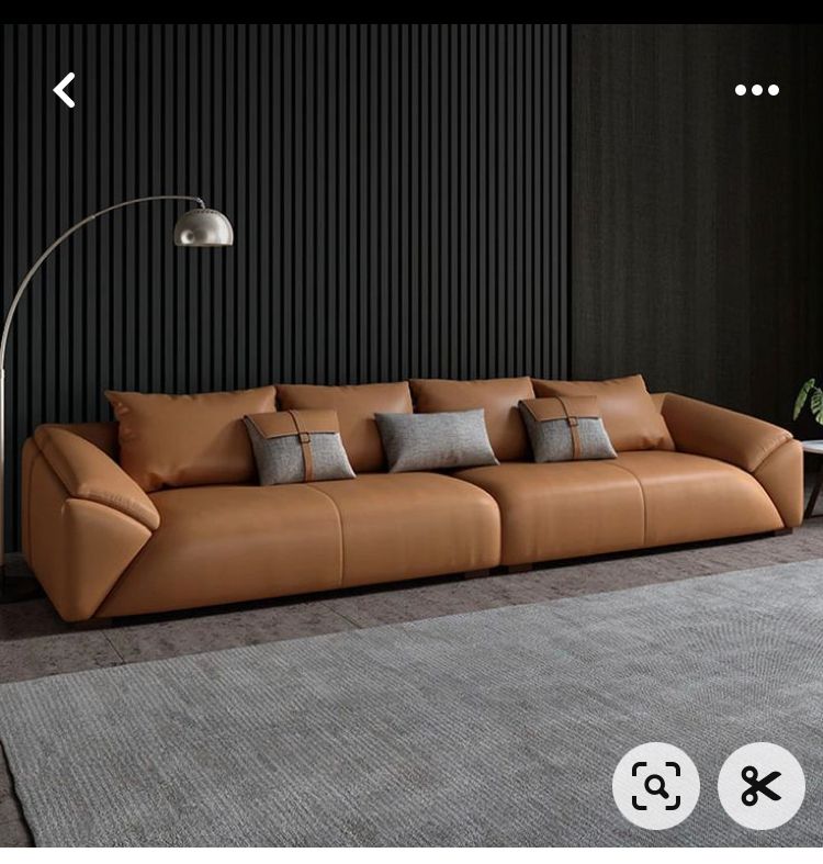 Collory Leatherite 3 Seater Sofa