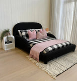 Lotyem Upholstered  Bed in Boucle