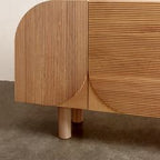 Aurelia Ribbed Console