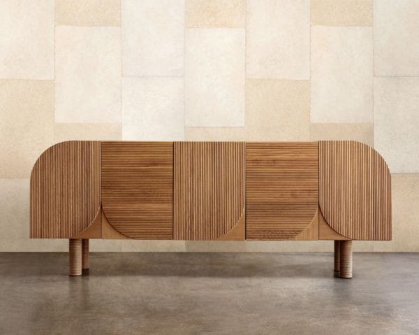 Aurelia Ribbed Console