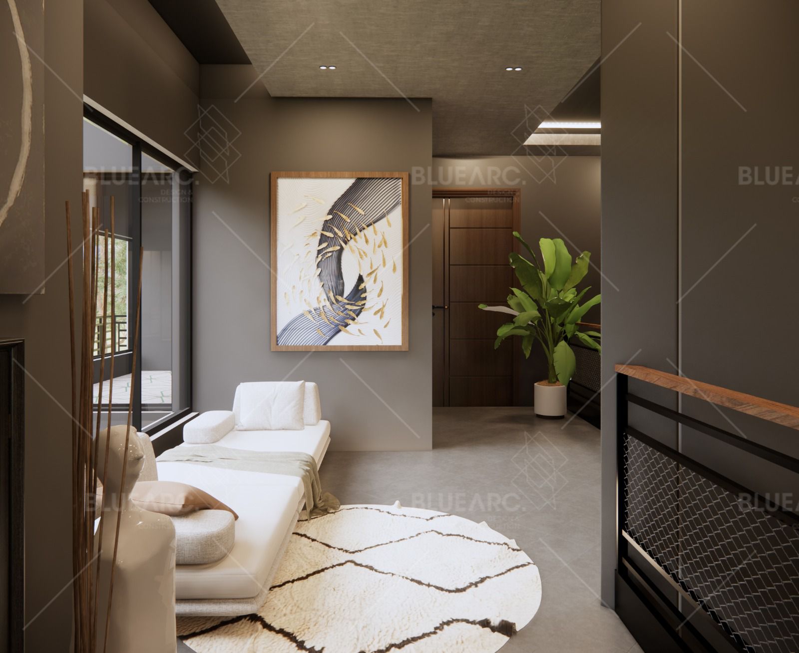 Custom Three Seater Sofa